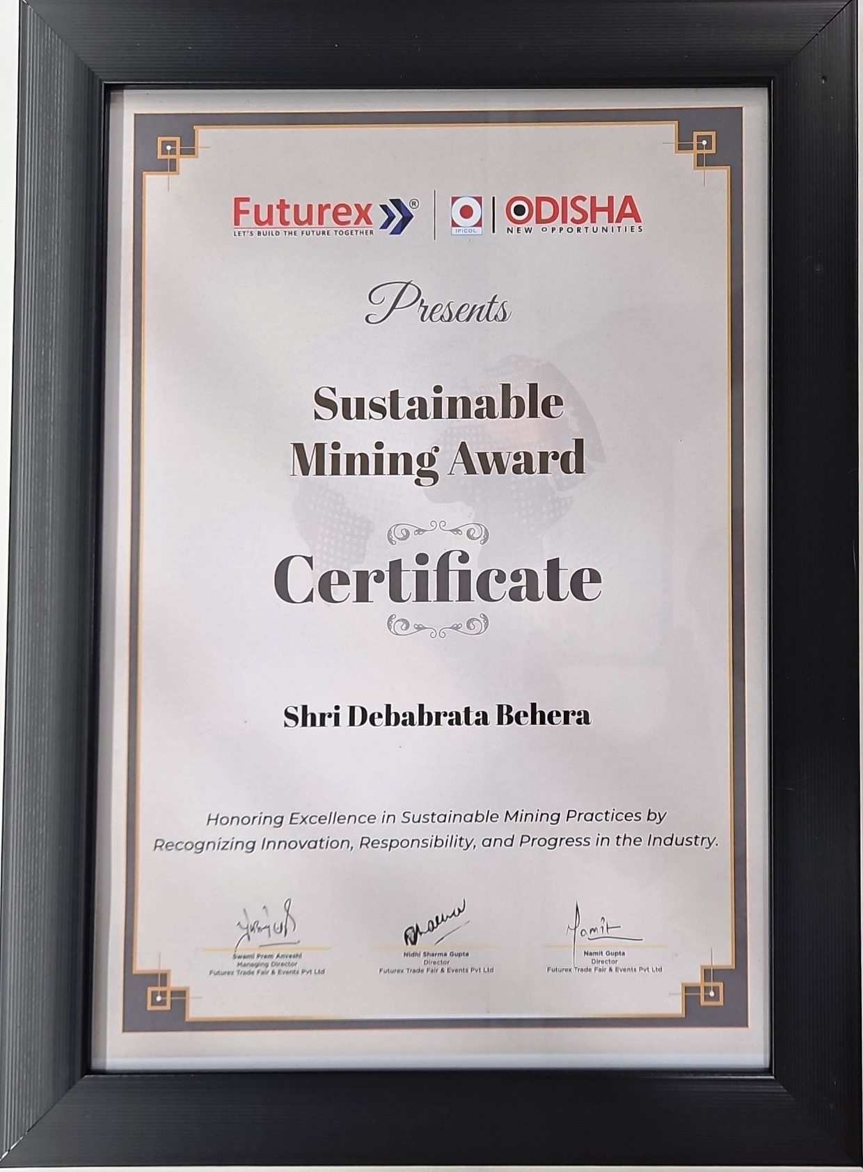 Award Document